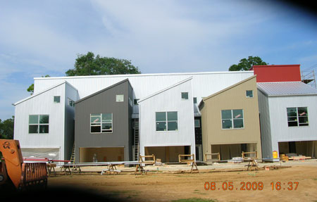 Warehouse District Lofts Construction Progress Lafayette Louisiana
